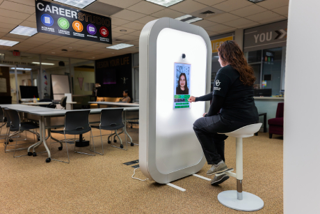 student a photobooth