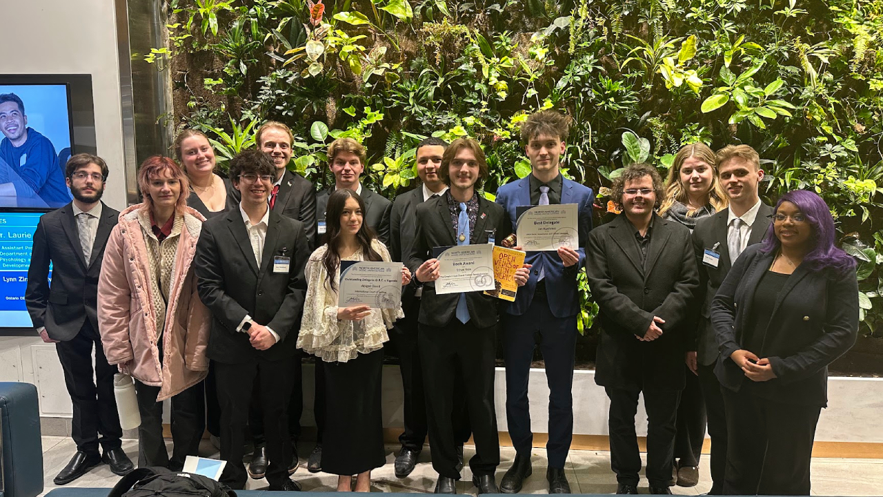 OU students at North American Model UN Conference