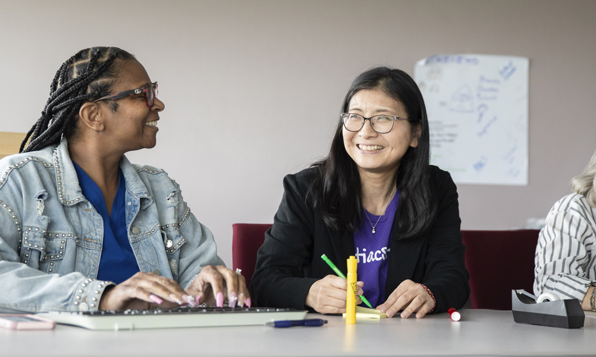 Group of people at table
