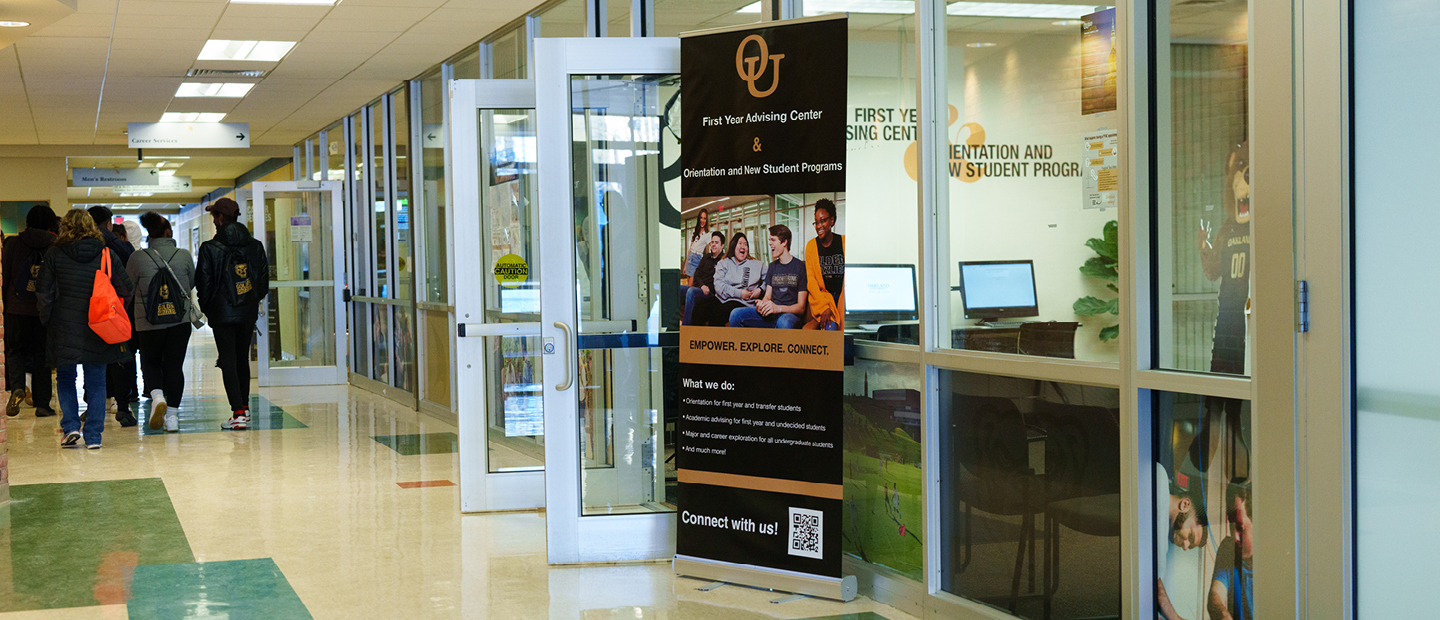 Photo of the First Year Advising Center Office