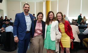 Members of the OUWB charter class posing for a photo