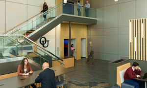 The new ODowd entrance