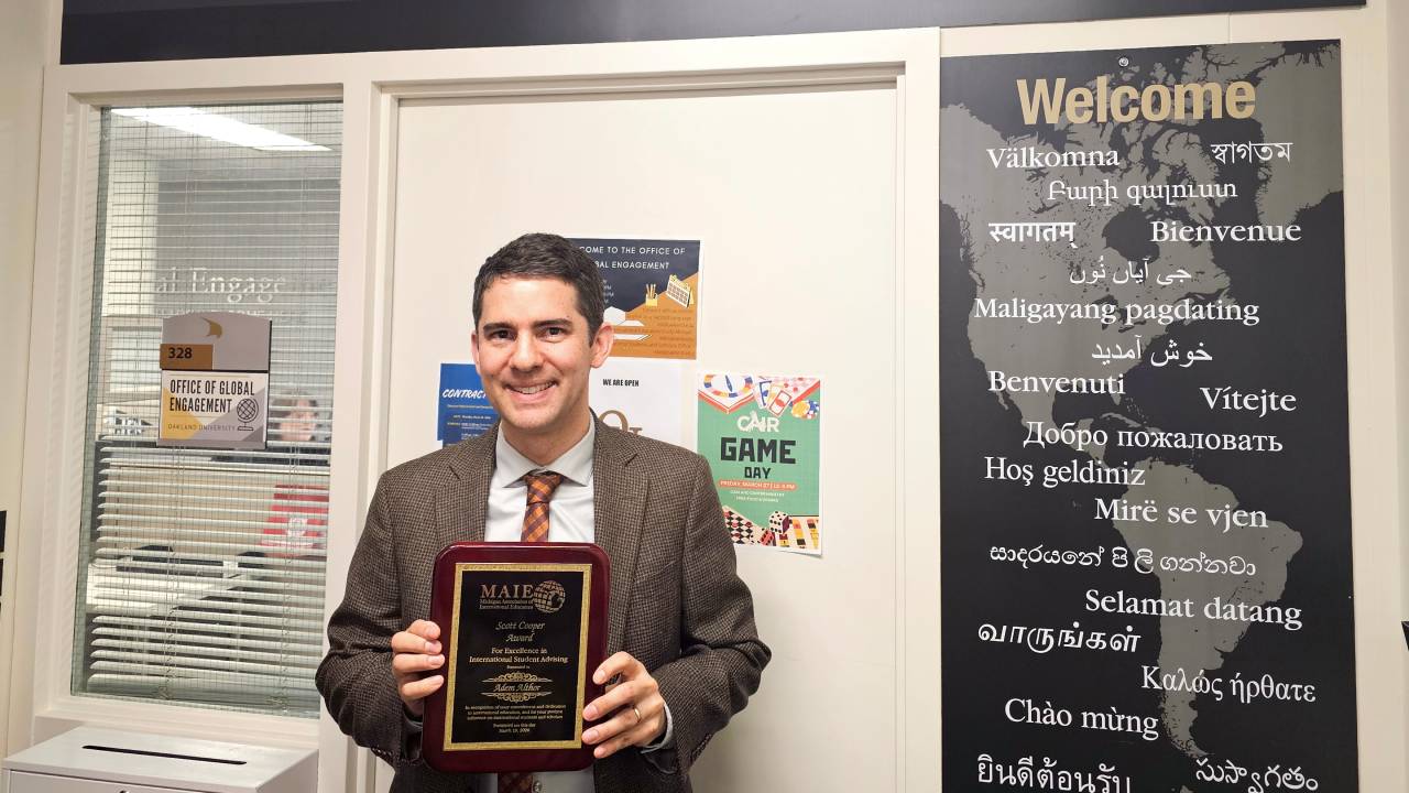 Adem Althor with Scott Cooper Award