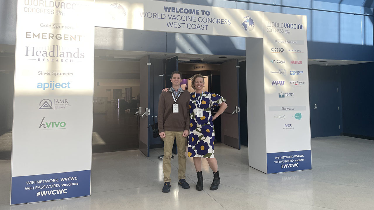 Mark Navin and Katie Attwell