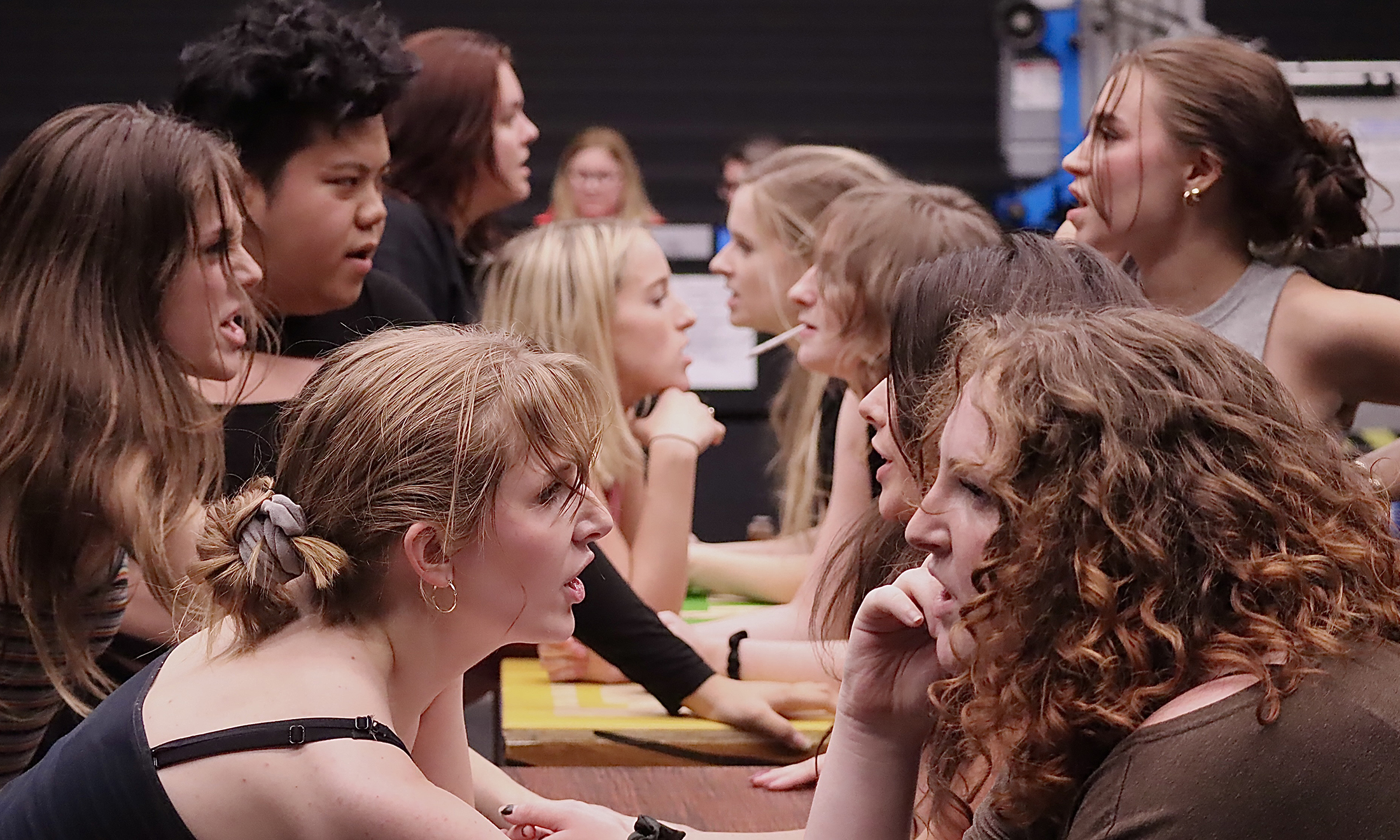 Varner Act II Gala rehearsal