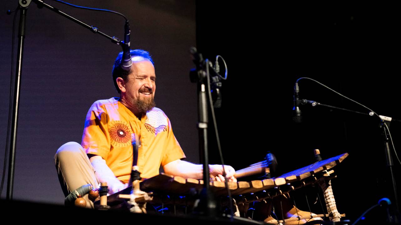 Mark Stone play the gyil