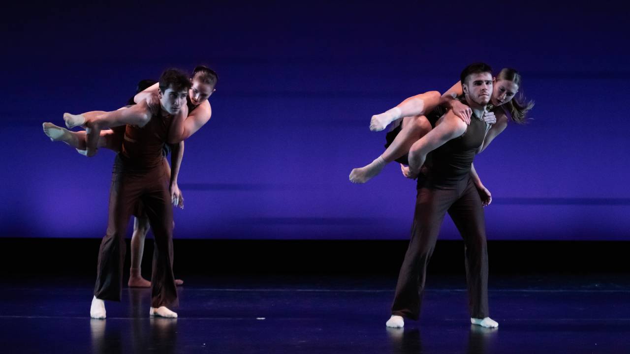 OU Repertory Dance students performing