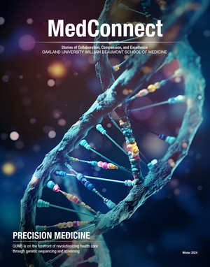 An image of the cover of the first issue of MedConnect