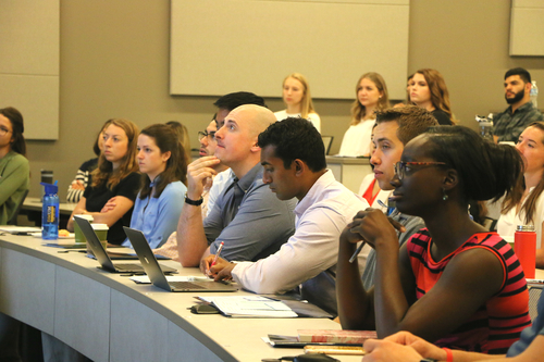 An image of the Class of 2023 at orientation