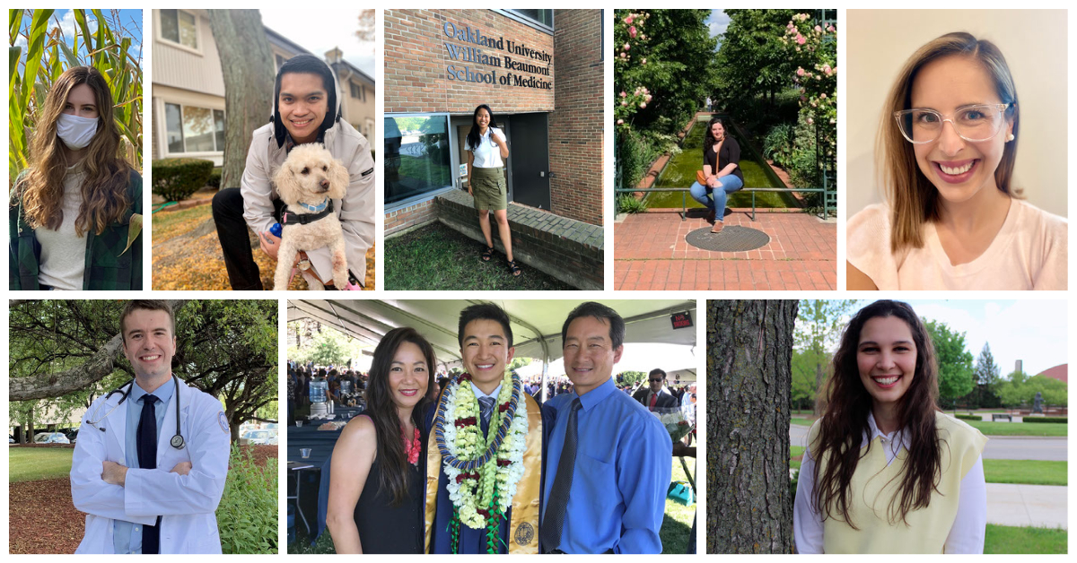 A collage of campaign participants