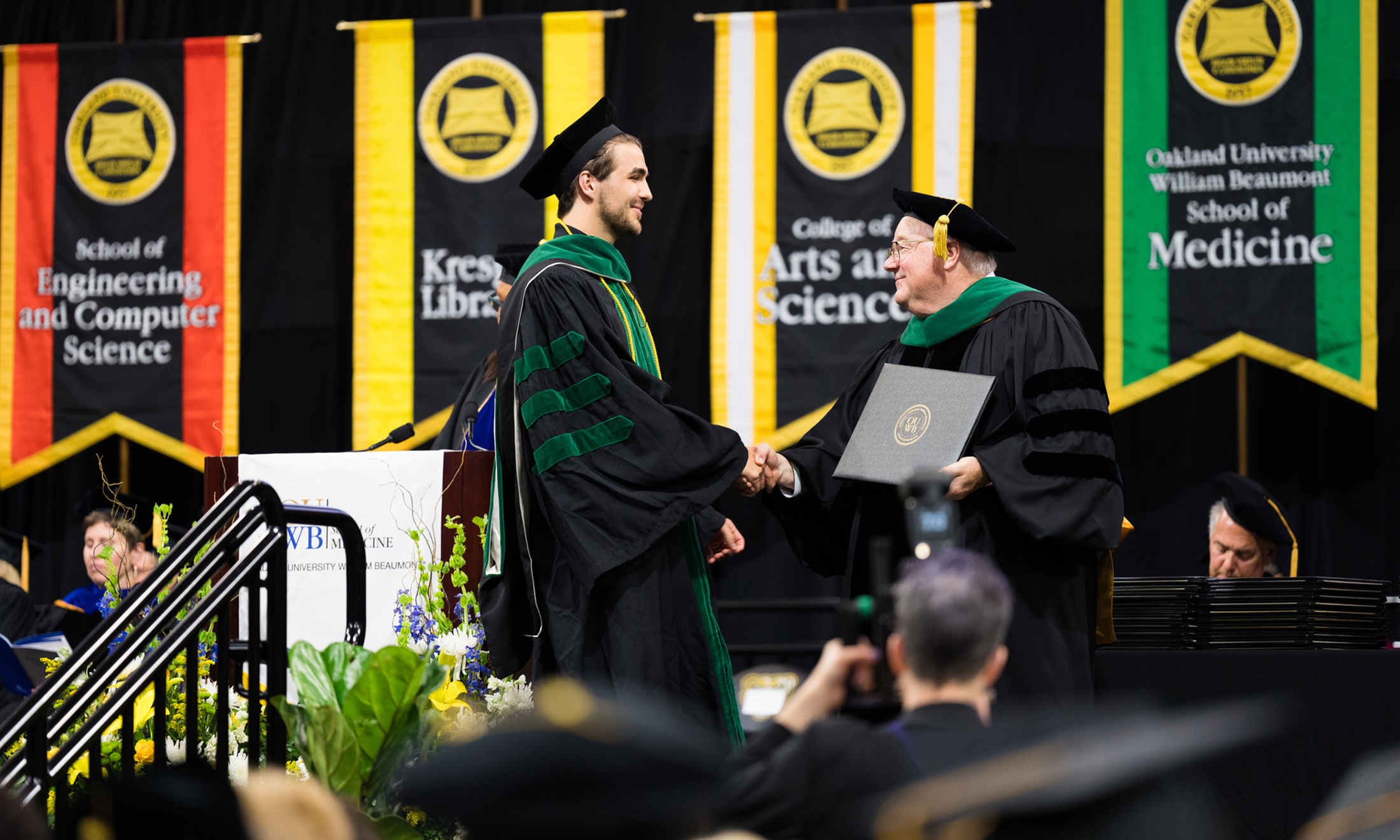 An image from the 2022 OUWB commencement