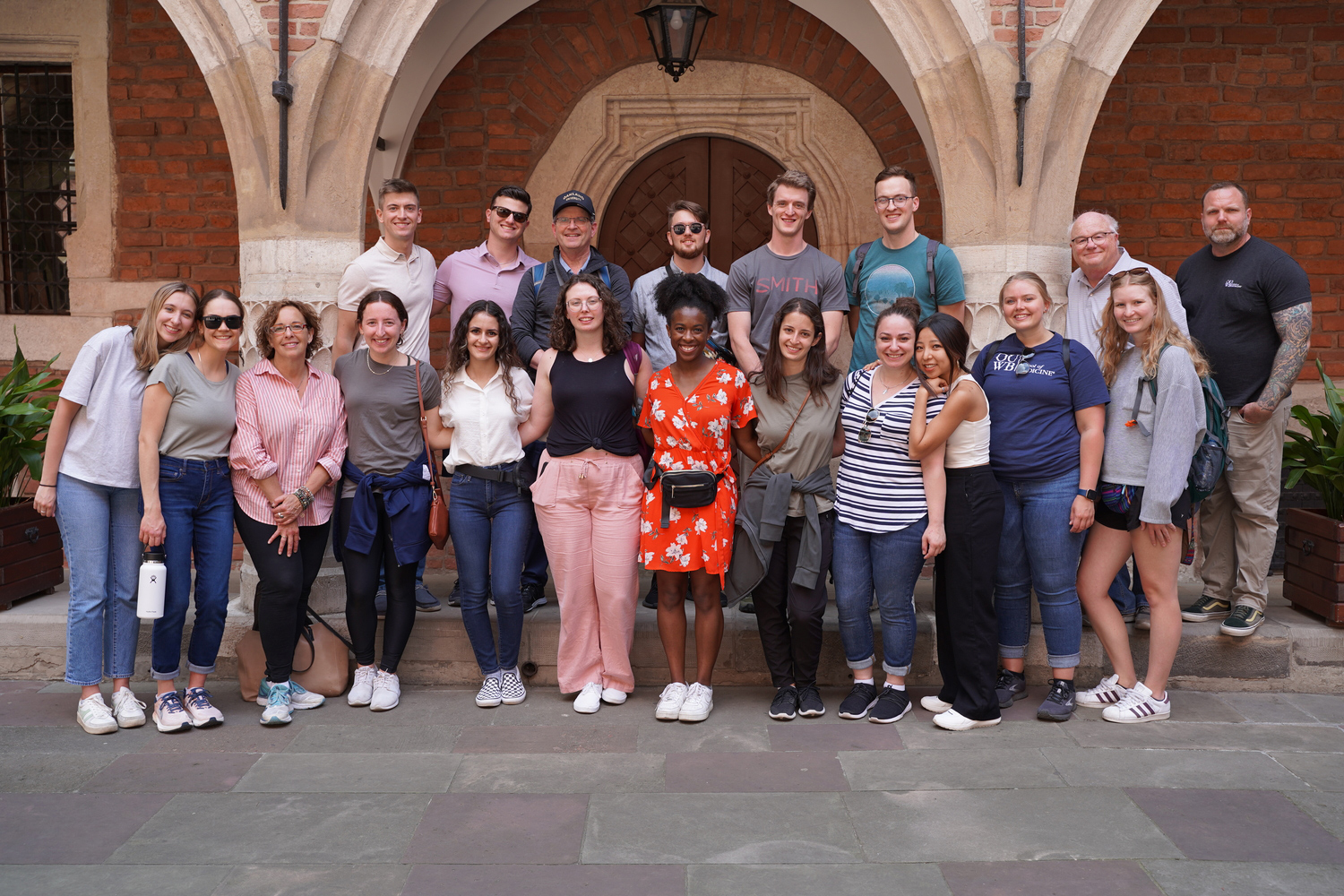 An image of the OUWB cohort in Krakow