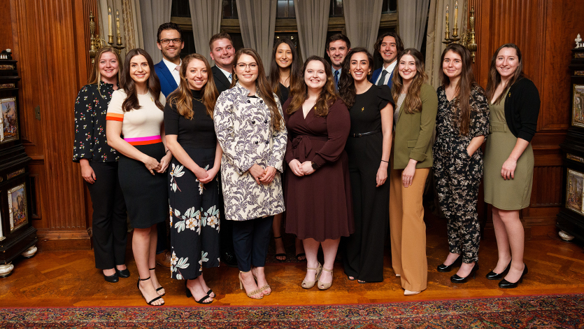 An image of 2022 AOA inductees