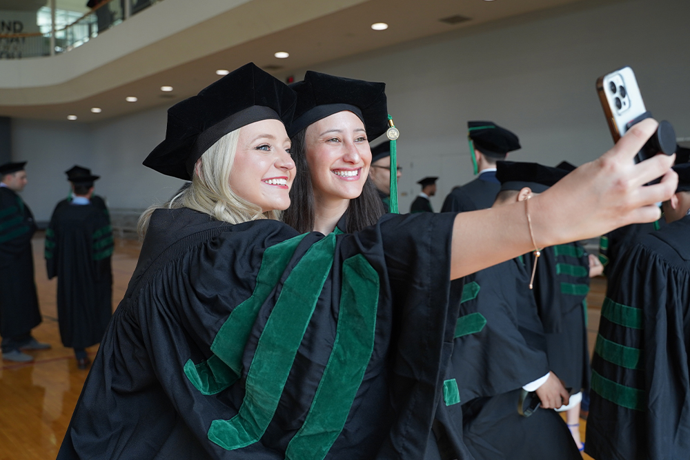 An image from the 2023 commencement