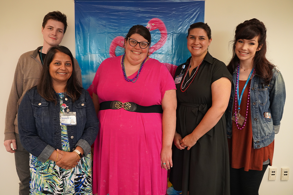 An image of the 2023 leadership team at the OUWB CSC