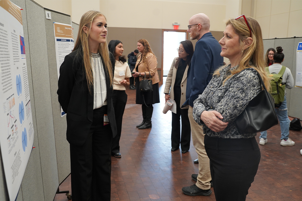 An image from the research conference