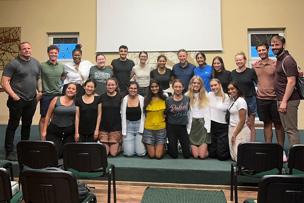 An image of the OUWB cohort that went to Poland in 2024