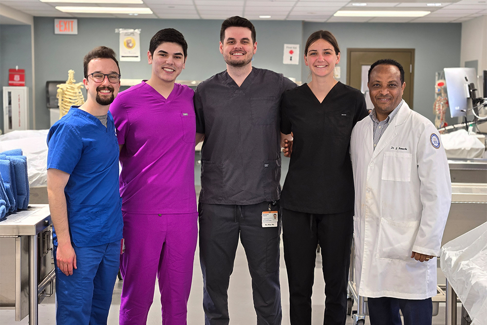 An image of some of the OUWB interns