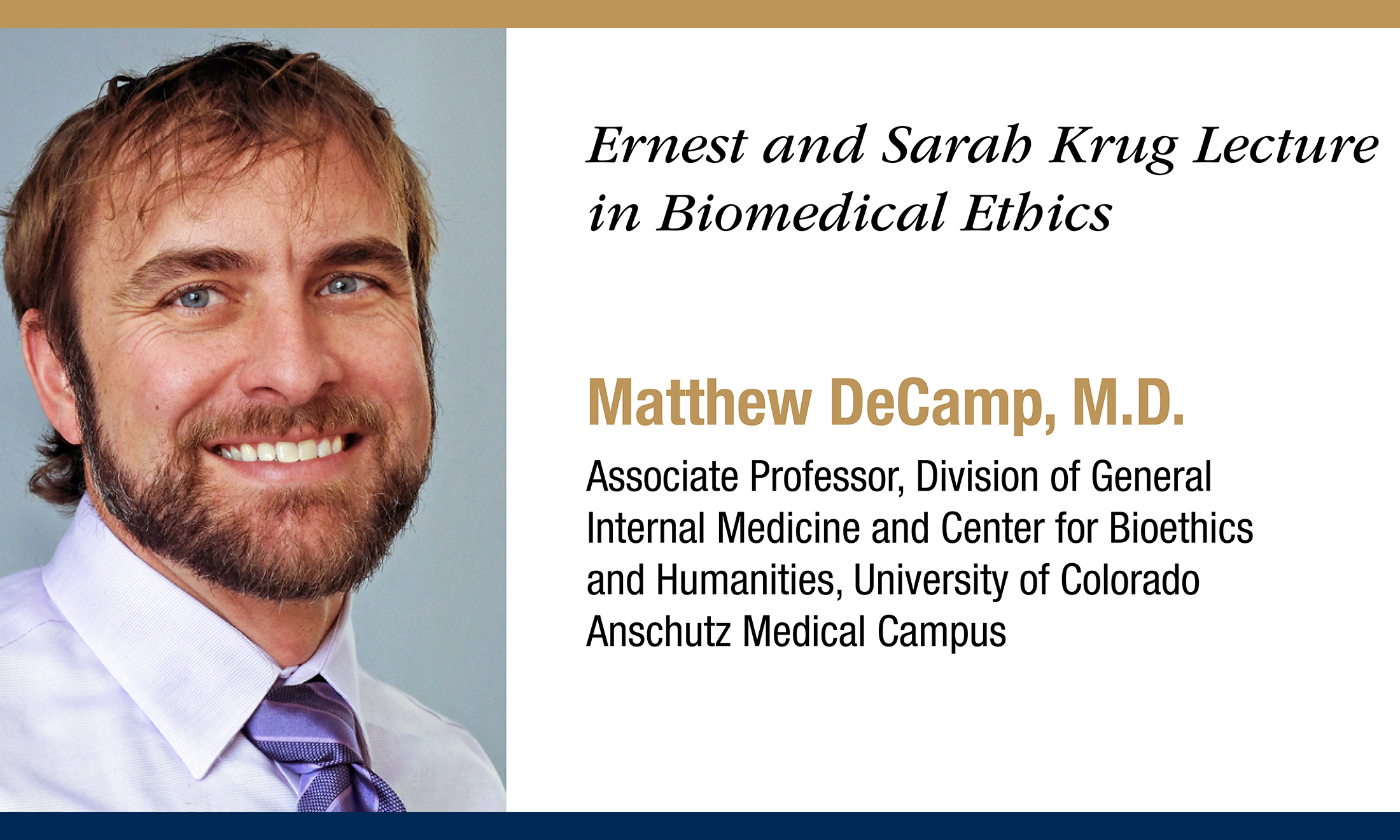 An image introducing Dr. DeCamp