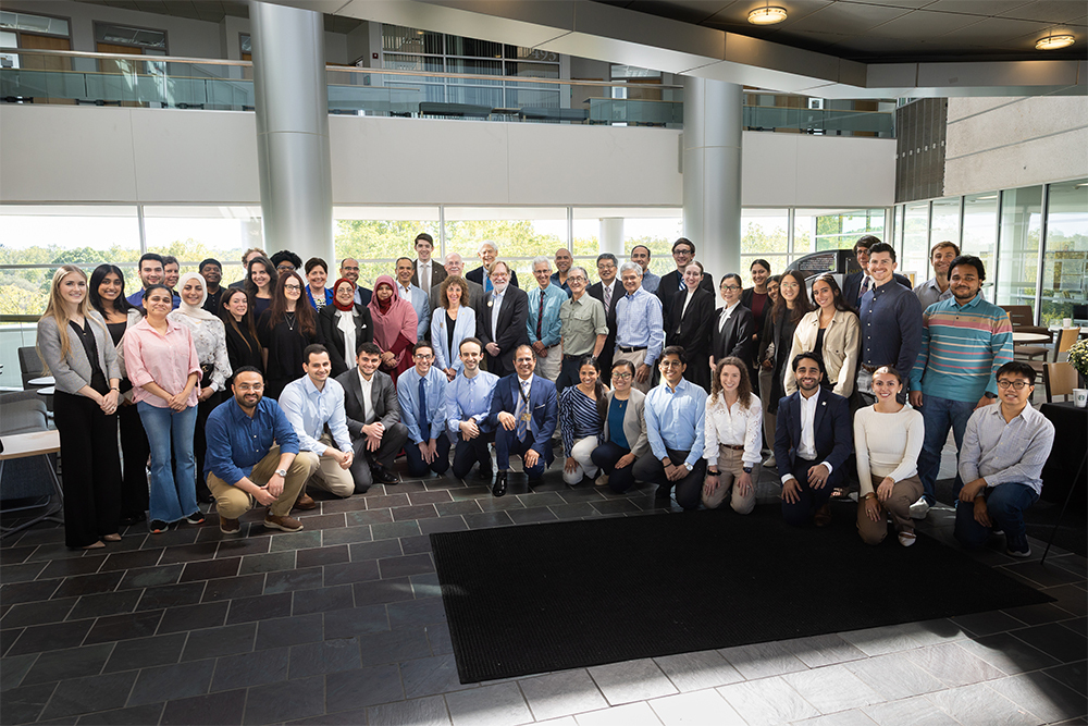 An image of the group of attendees at the eye retreat