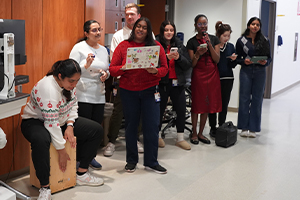 An image of the group performing