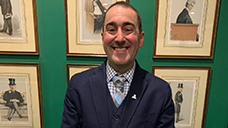 Charlie Rinehart, smiling for a picture.