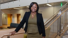 Dr. Caress Dean posing for a photo