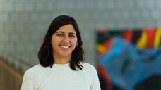 Dr. Mozhgon Rajaee, smiling at the camera