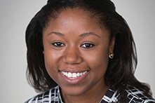 A head shot of Caress Dean.